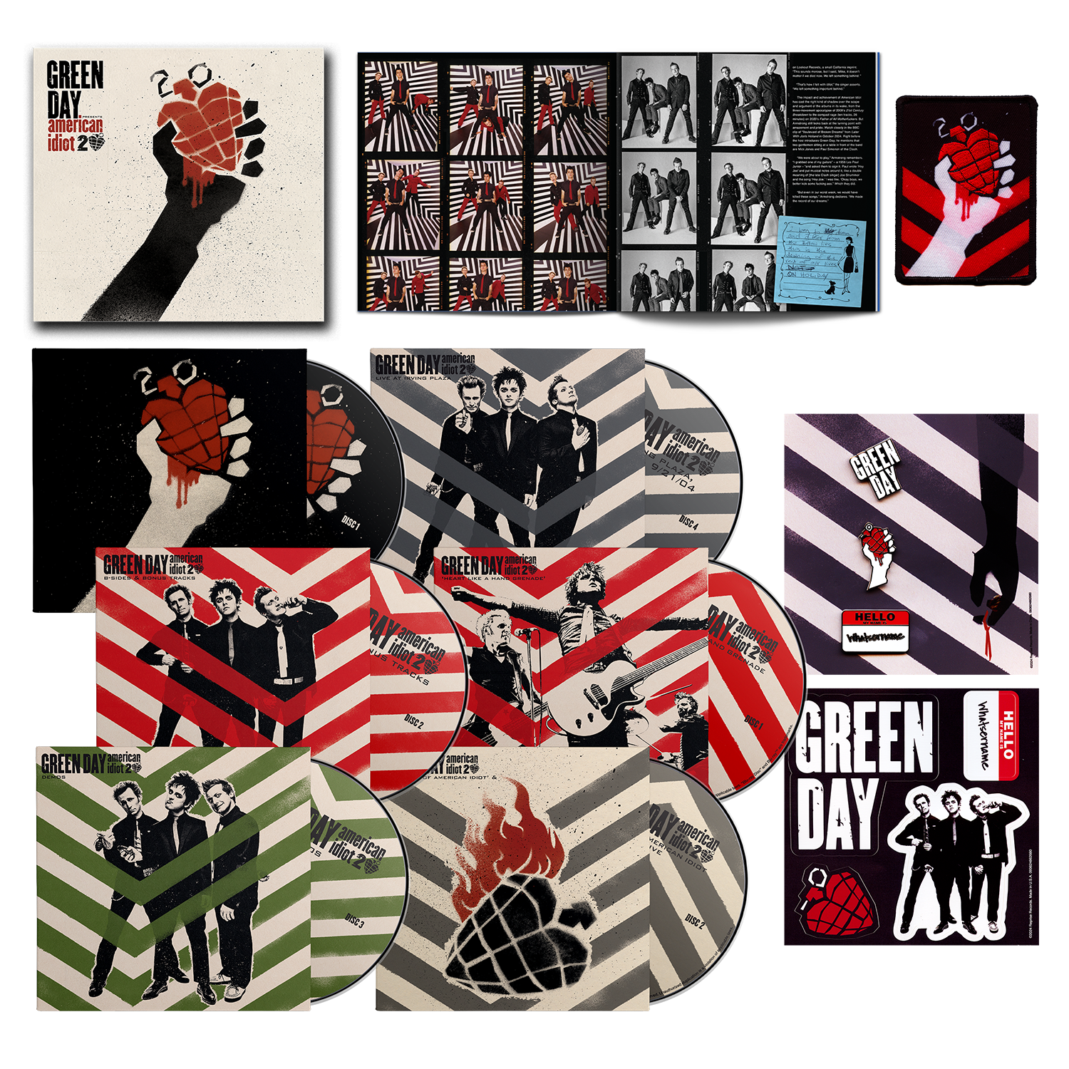 Green Day - American Idiot deals - 2005 - Size Medium